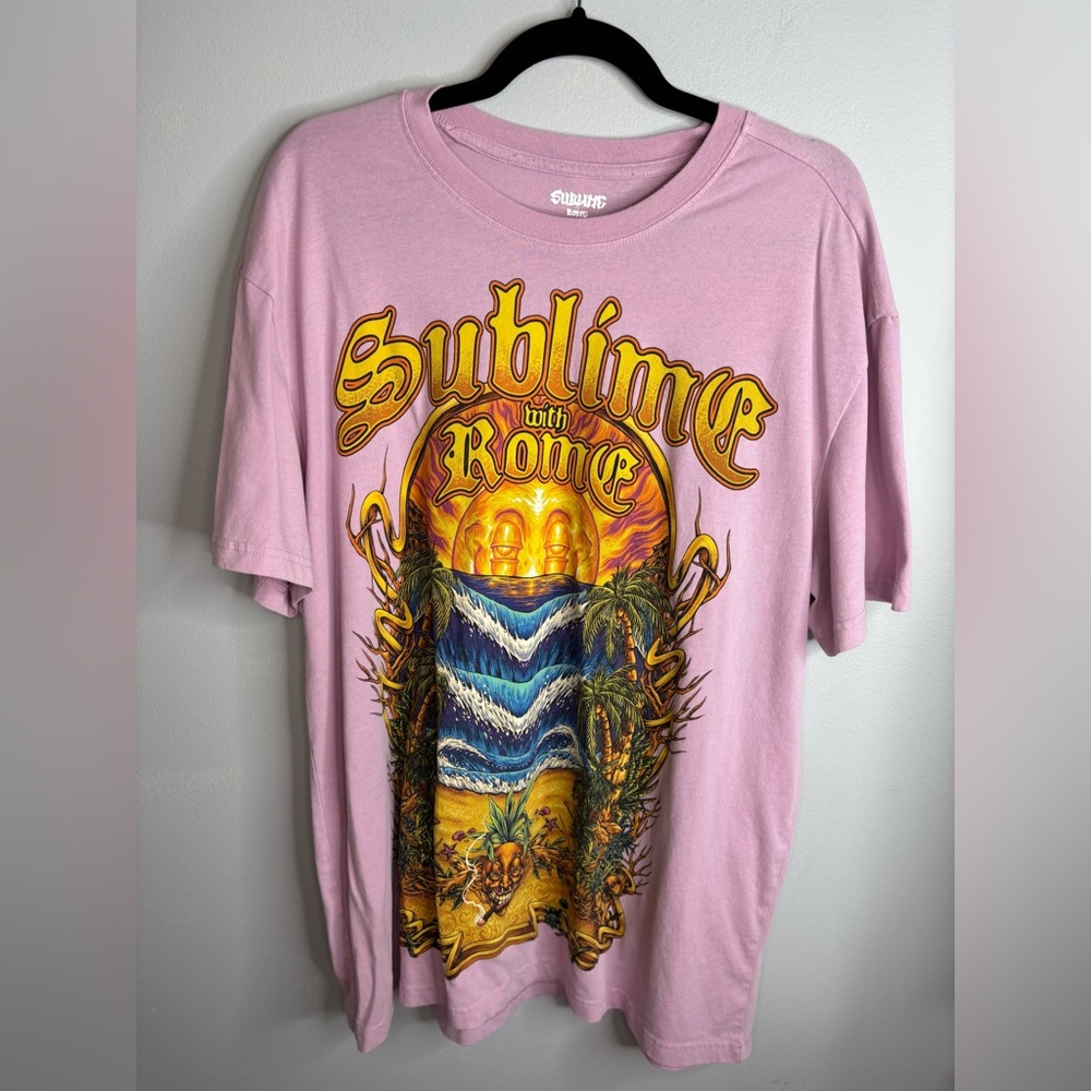 Sublime concert Tour t-shirt band tee 80’s 90’s punk Graphic T-Shirt X-large men